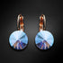 Серьги "Klaris II (Sapphire Shimmer)" с кристаллами Swarovski™